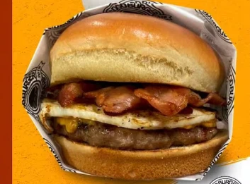 breakfast burger