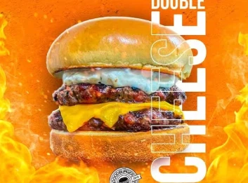 dOUBLE CHEESE BURGER